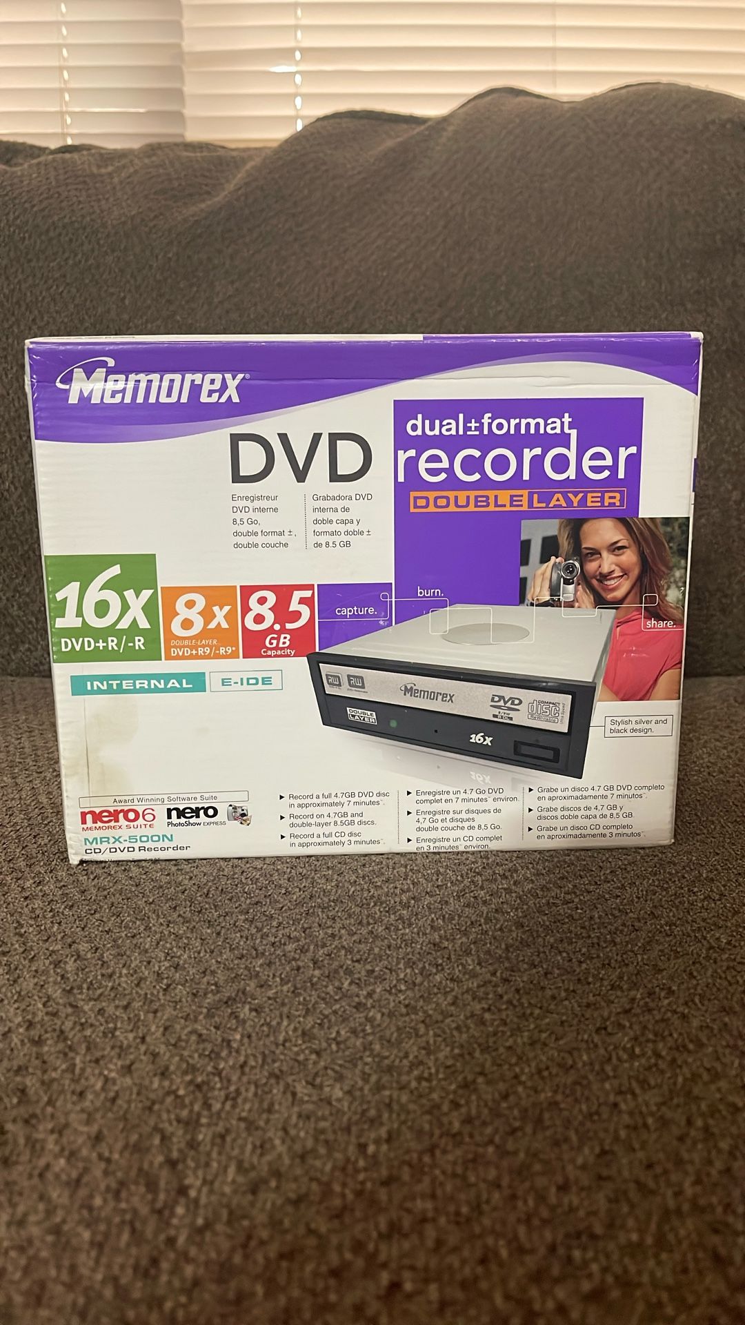 Memorex DVD Dual+format Recorder Dual Layer