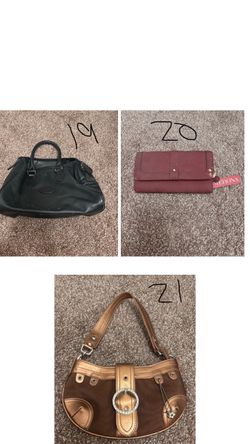 Size 6 shoes & handbags Moving sale $5 and up