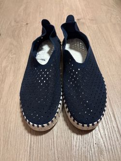 Navy Blue Slip-on Shows IISE JACOBSEN