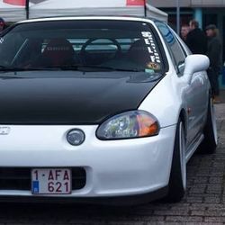 93-97 Honda Del Sol Carbon Hood 