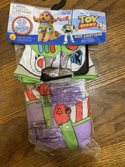 Pet dog costume buzz lightyear toy story