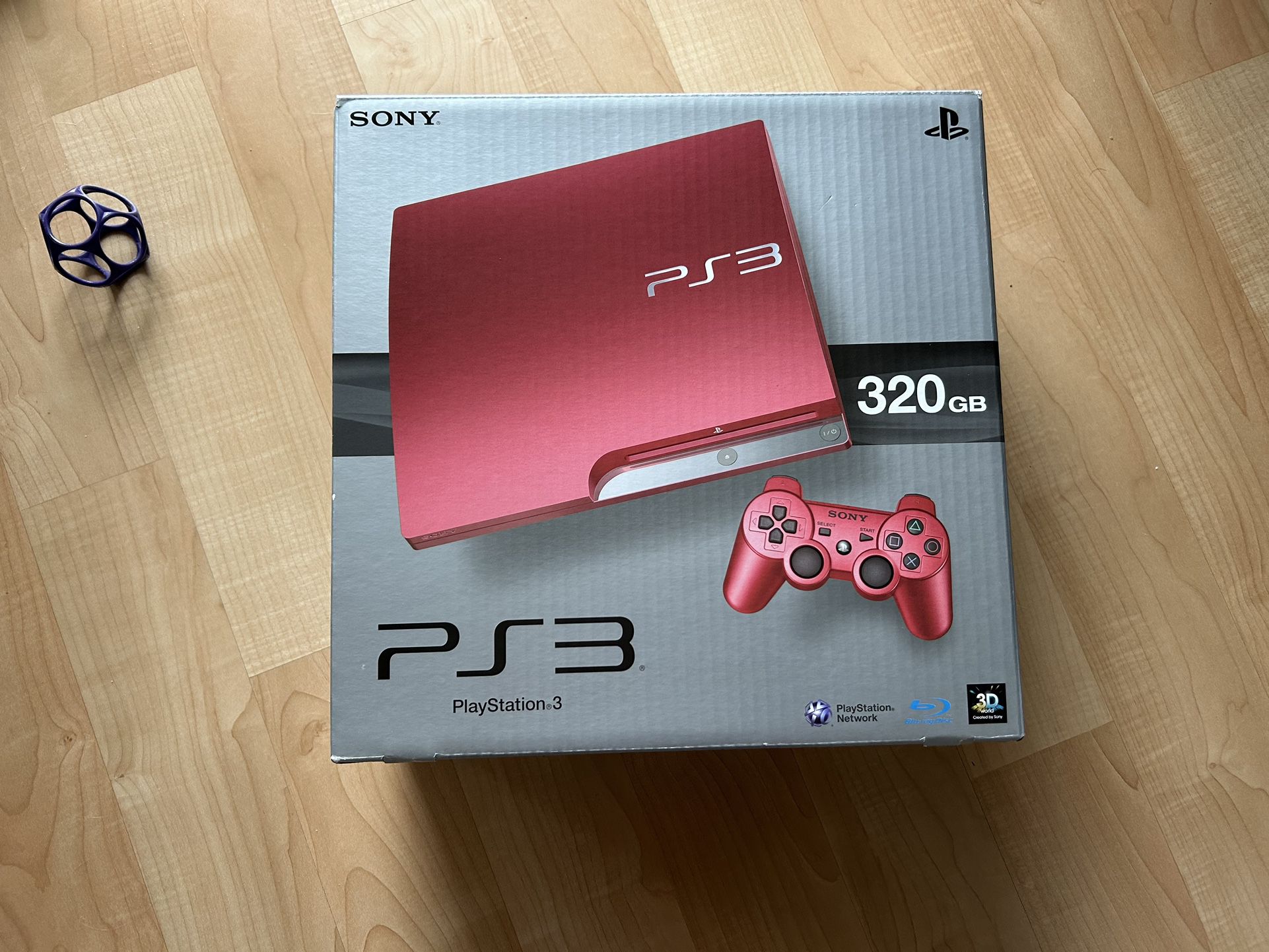 PlayStation 3 Red Limited Edition Japanese Minty In Box PS3