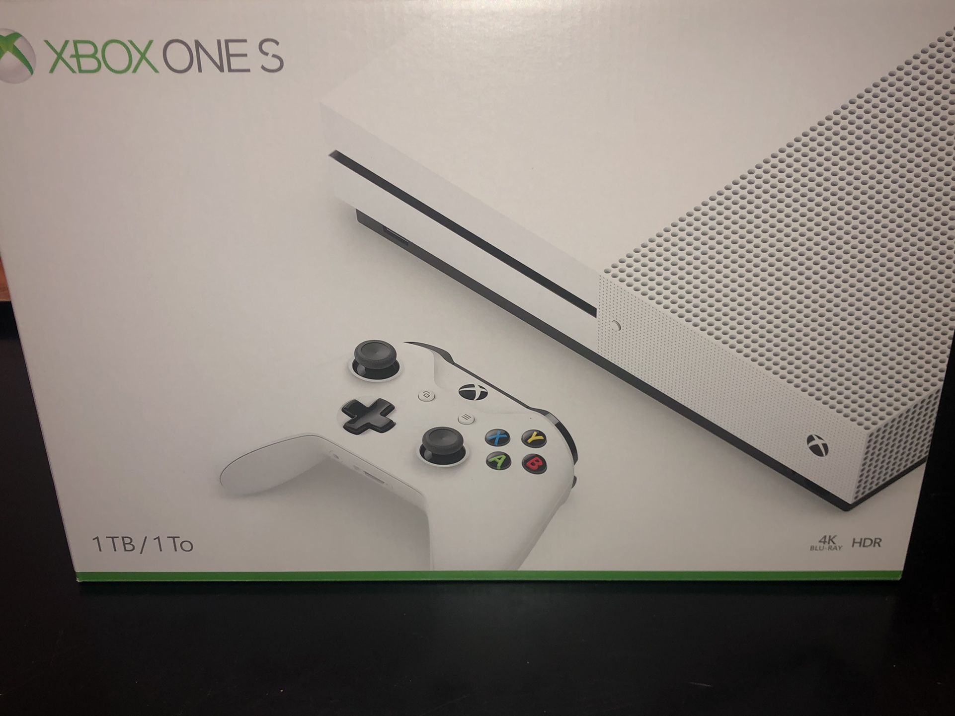 Xbox One S With Game And Headset