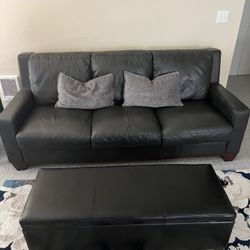 ITALY Sofa with ottoman 