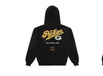 born x raised  packers hoodie