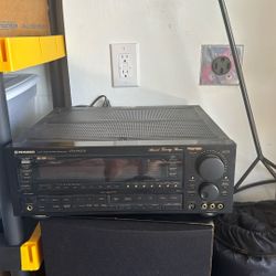 Stereo Sony And Pioneer ,System ,woofer ,5 Disc Loading System,stereo Receiver 