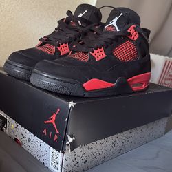 Jordan 4 red thunder