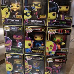 Blacklight Funkos