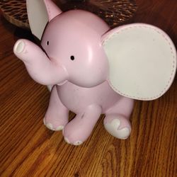 Pink Elephant Planter! Burton & Burton! 