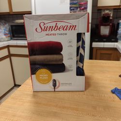 Sunbeam Heated Throw Blanket