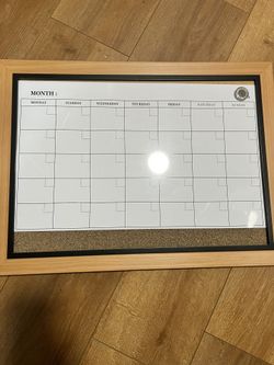 White Board Calendar