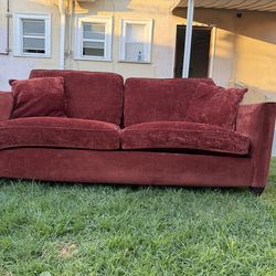 Burgundy  Sofa