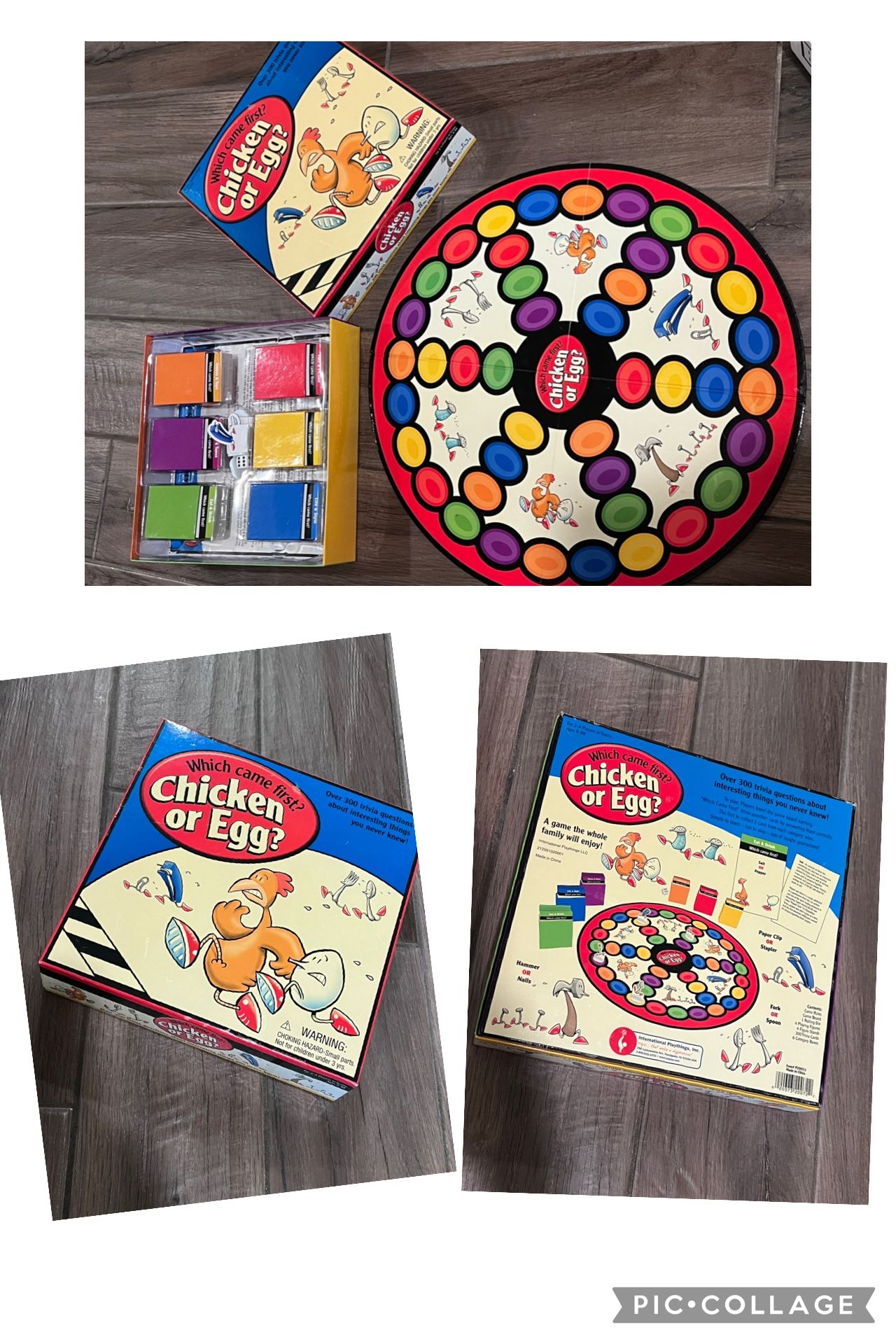 Chicken or the Egg Board Game 