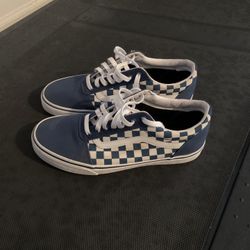 Blue Vans Size 10