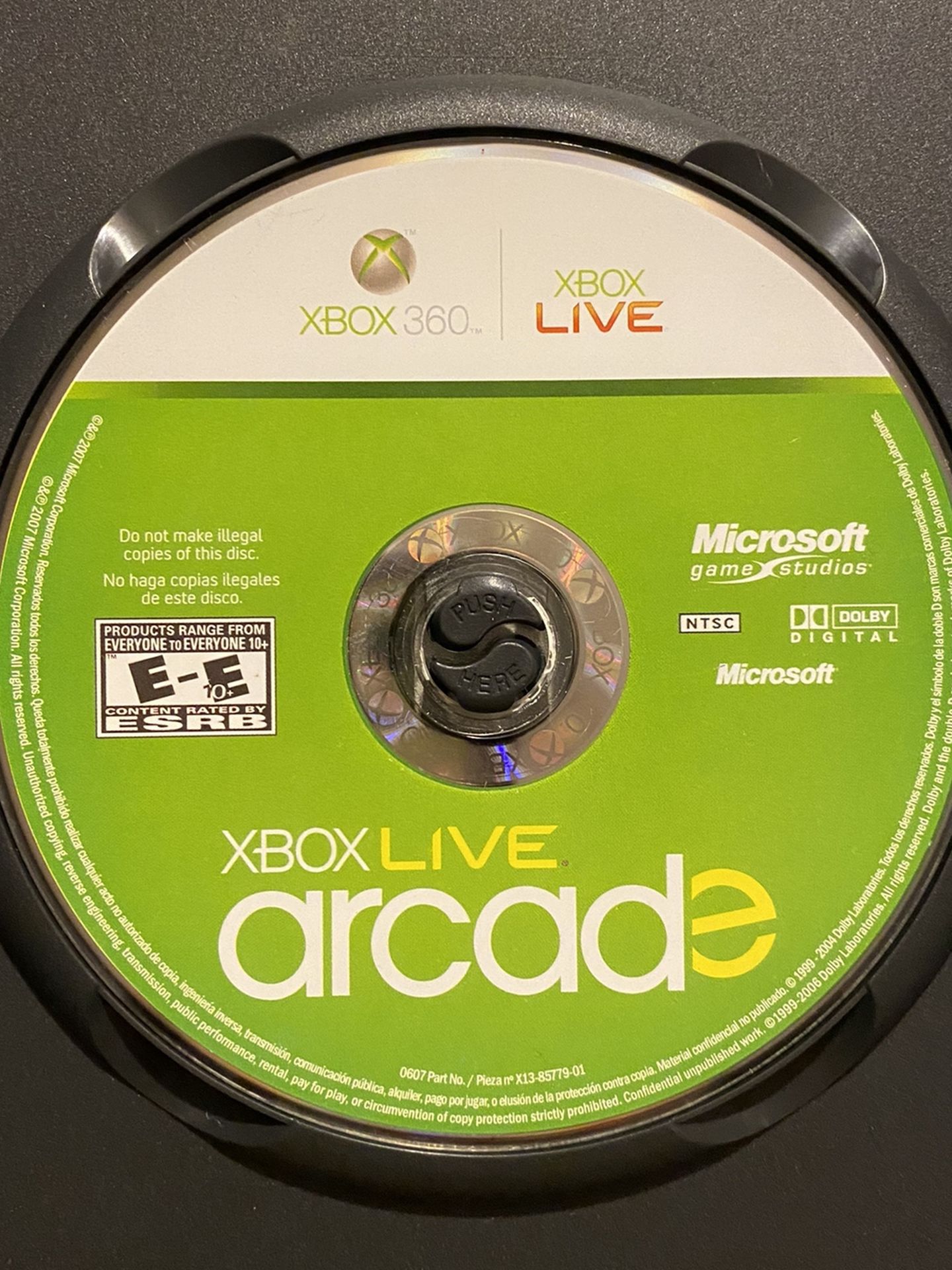 Xbox Live Arcade Compilation Disc (Microsoft Xbox 360, 2007)