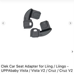 Clek Liing car seat adapter Uppababy 