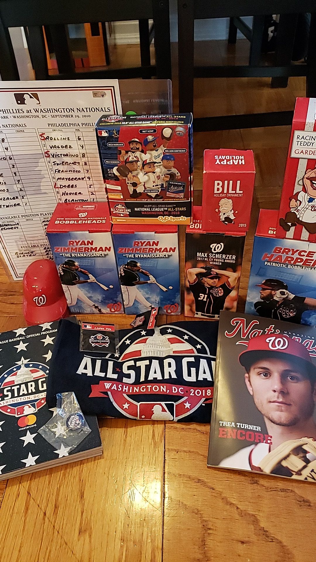 Washington Nationals Lot of Stadium Giveaways and More
