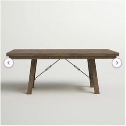 Solid Wood Extendable Dining Table