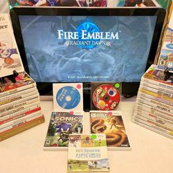 Nintendo Wii Sports Fire Emblem Sonic Just Dance Mario Zelda Dora Games - Prices In Pics
