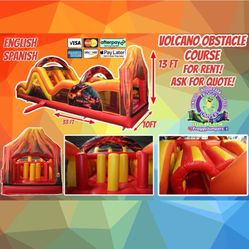 Volcano Obstacle Course 