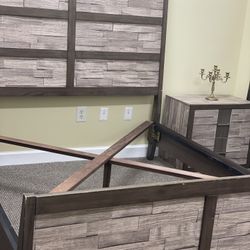 Full Wood Bedroom Set Available!