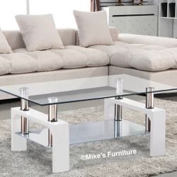 Brand New Glass Coffee Table