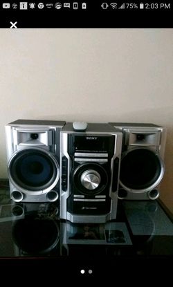 Sony speaker system