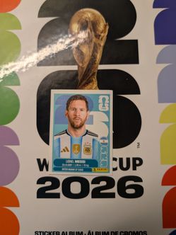 Panini FIFA World Cup 2026 Lionel Messi Sticker