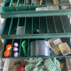Fish Bait In Box 