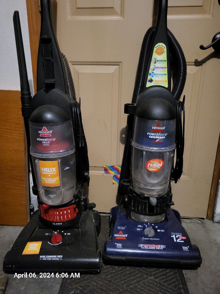 2 Bissell Vacuums 