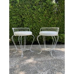 Vintage Round Patio Chairs