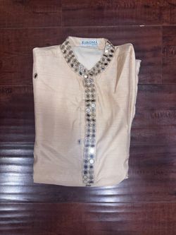 Kiroma Mirror Work Kurta