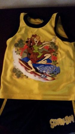 Scooby Doo short set sz 4t