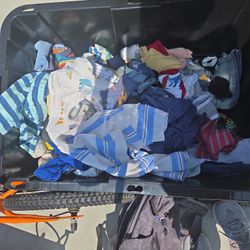 Bin of Toddler Shirts 