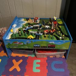Train Set With Table