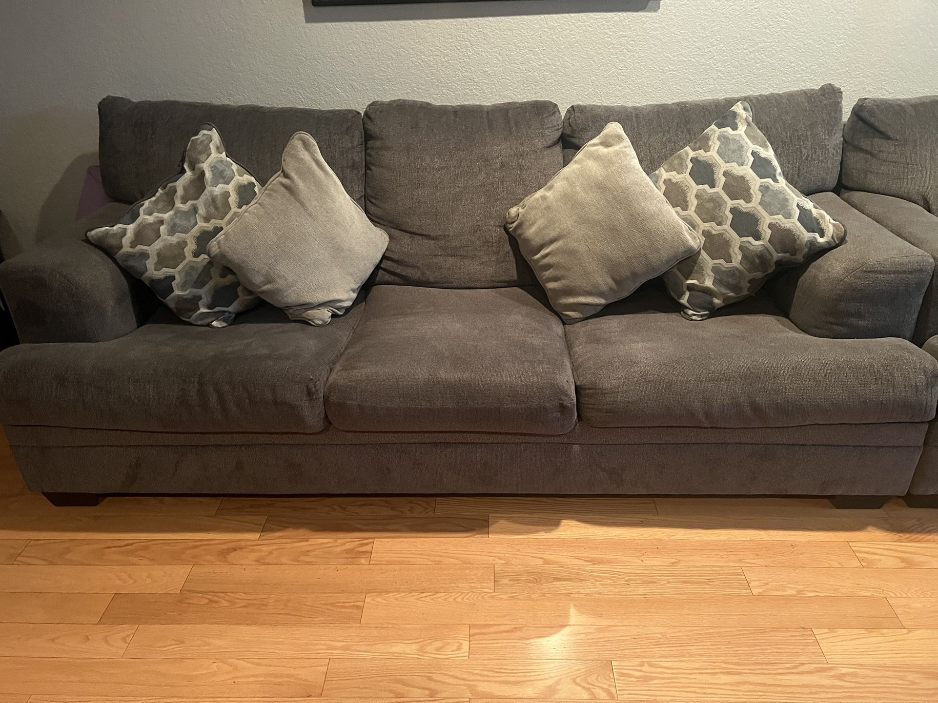 Couch & Oversized Chair