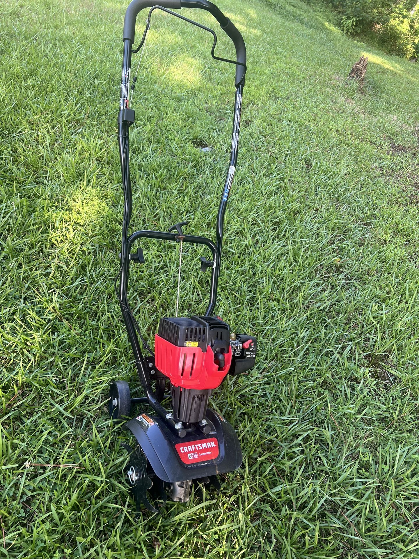 Craftsman tiller