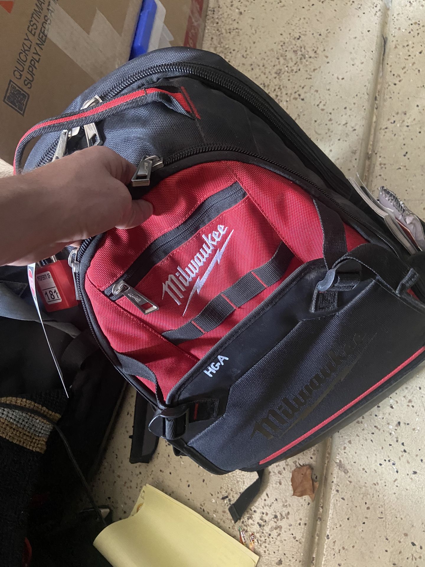 milwaukee tool back pack
