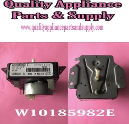 W10185982E Whirlpool Maytag Dryer Timer