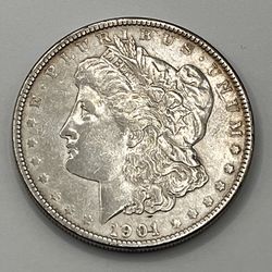 1901 Morgan Dollar