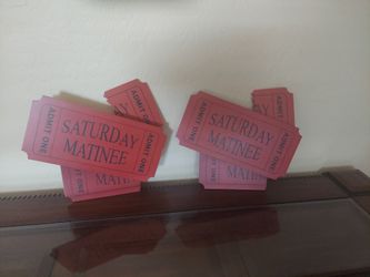 Movie Tickets For Your Movie Room Hang On The Wall