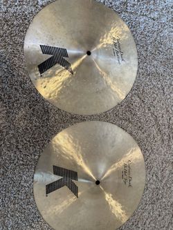 Zildjian K Custom Dark Hi hats 14”