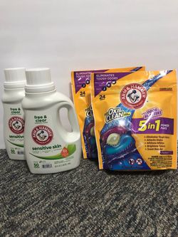 Arm Hammer Laundry bundle