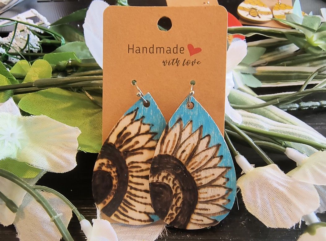 Sunflower Earrings