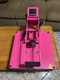 Pink 15x15 Heat Press