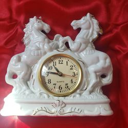 Horse Shaped Antique Clock Watch