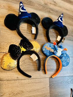Family Paris Disney Mickey Ears Headbands