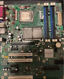 The Intel Core 2 Duo E6600 with Intel Desktop MotherBoard DG33FB and stock intel cpu cooler
