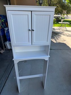 Over the toilet storage cabinet
