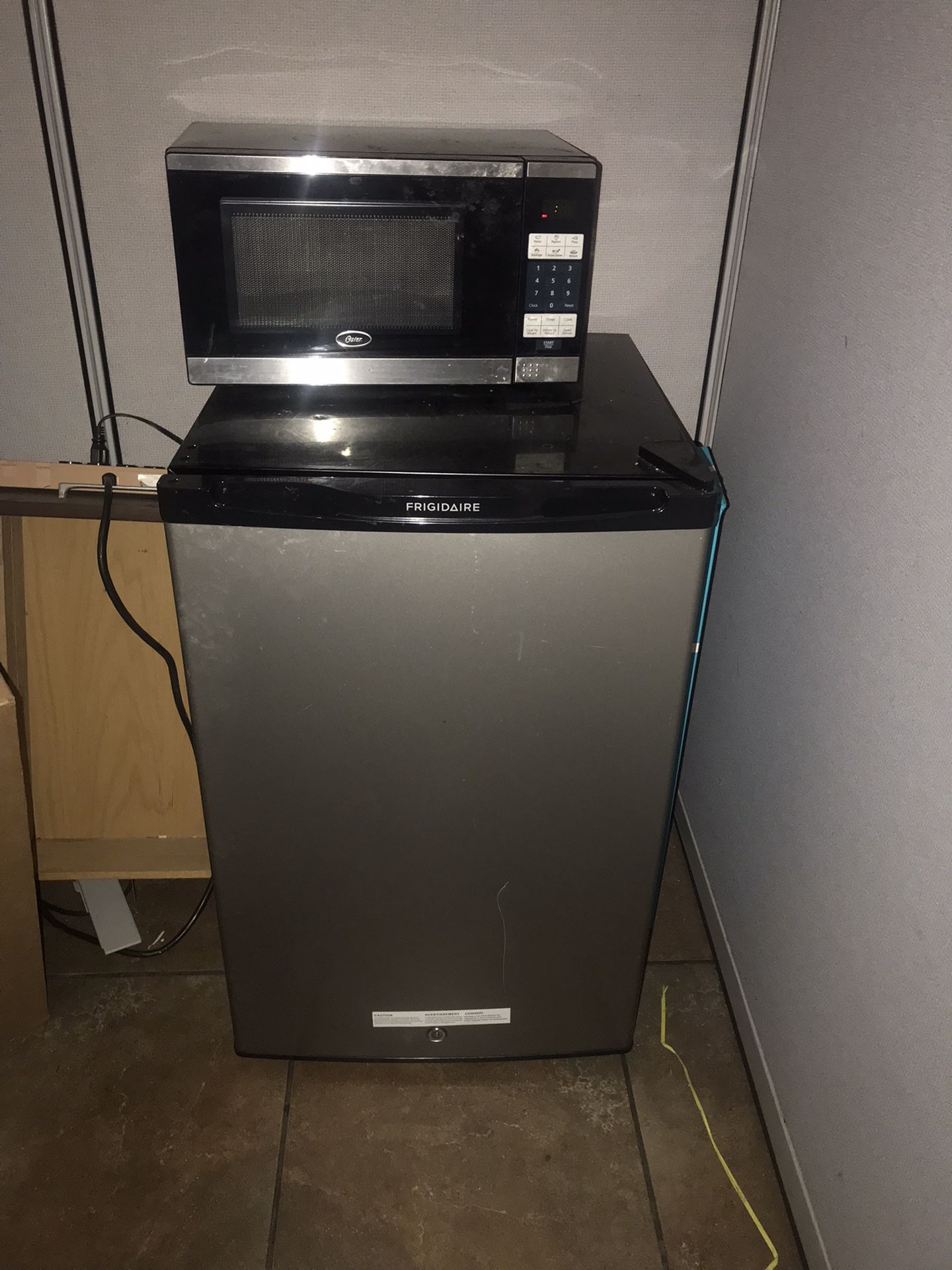 Refrigerator And Microwave
